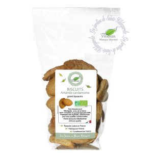 BISCUITS AMANDES-CARDAMOME BIO 200G*