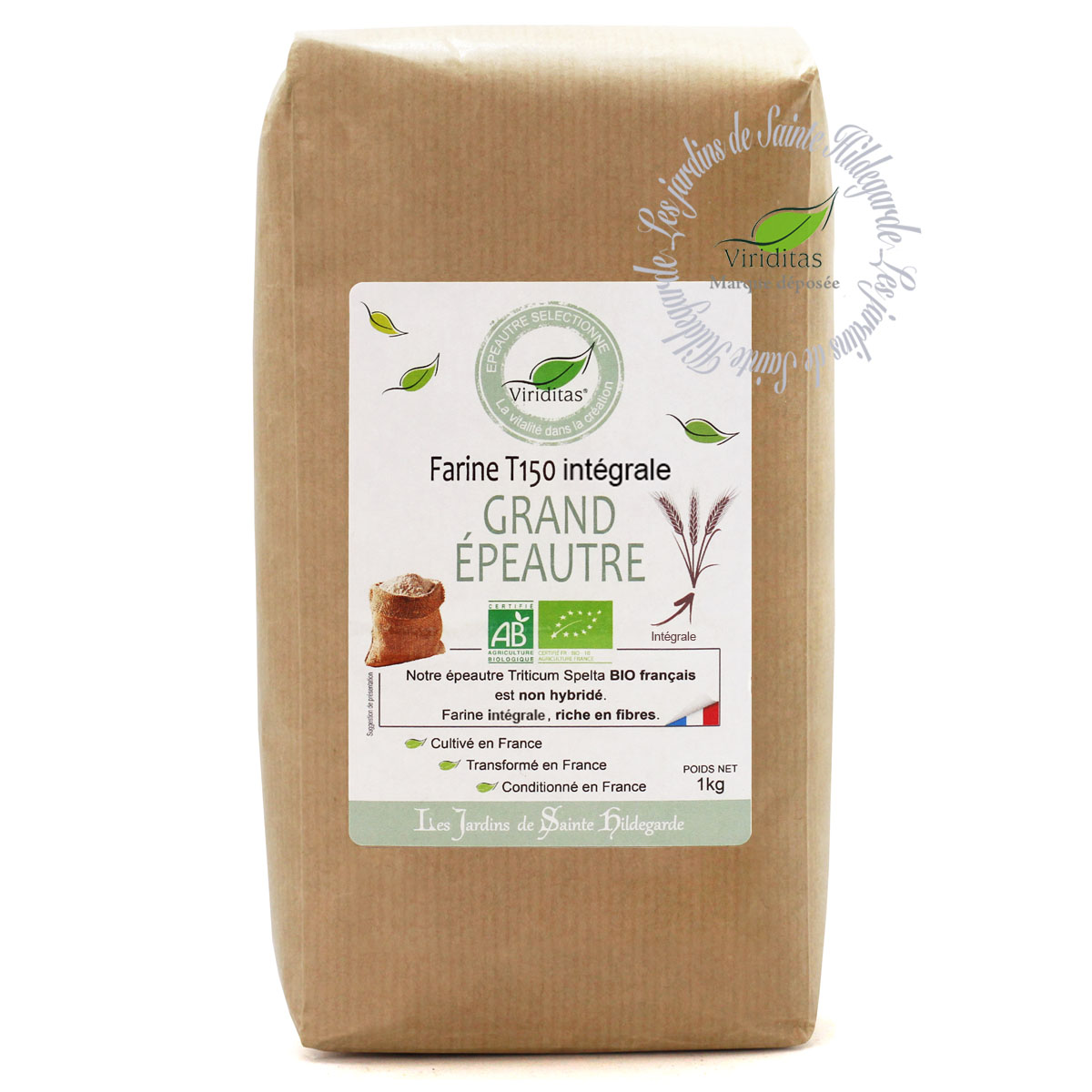 FARINE T150 GE NON CROISÉ BIO 1KG*