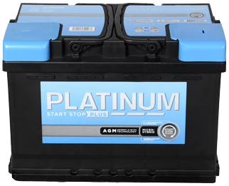 Batterie Auto PLATINUM / Type AGM