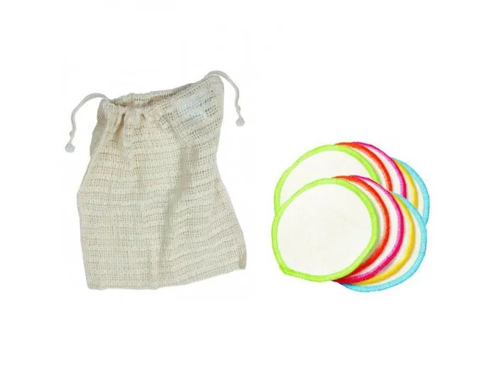 Pochette de Lavage + 10 Disques à démaquiller