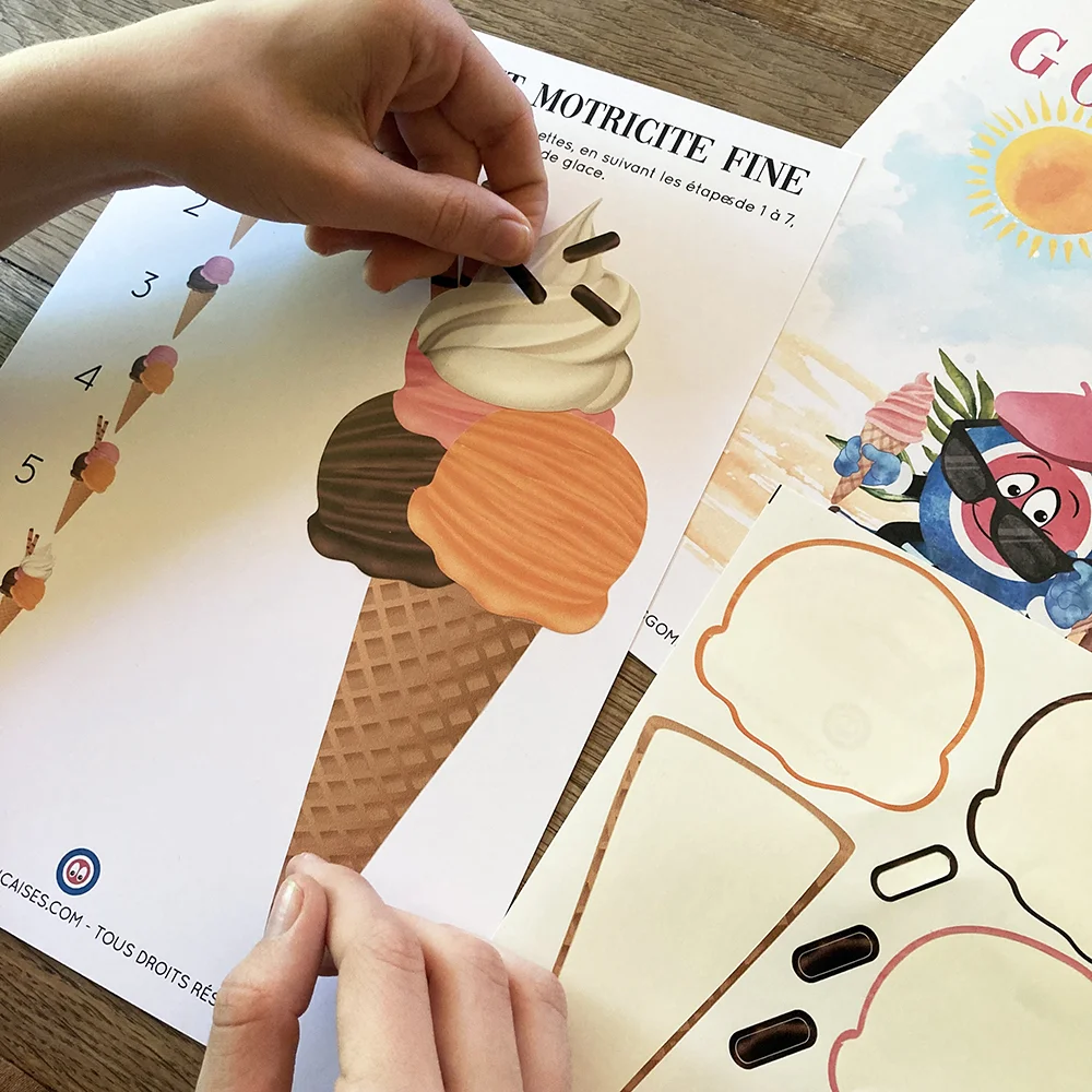 Fichier d’activités de l’été avec gommettes – Version imprimé – Image 7