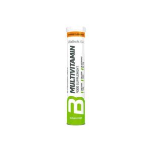 MULTIVITAMIN EFFERVESCENT – Orange – Biotech USA (20 tabs)
