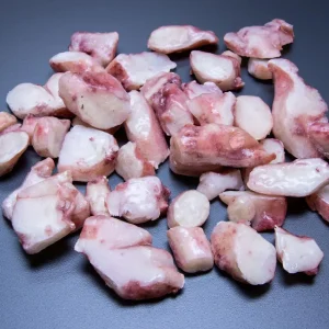 Tentacules de calamar coupées cuites IQF