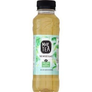 MAYTEA ; Thé vert infusé glacé parfum menthe 33 cl