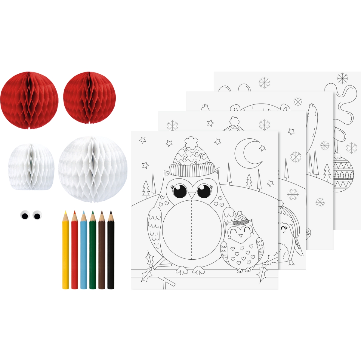 Kit de Coloriage 3D – Animaux de l’Hiver – Image 2