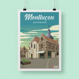 Affiche « Montluçon »
