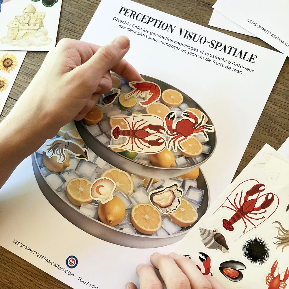 Fichier d’activités de l’été avec gommettes – Version imprimé – Image 5