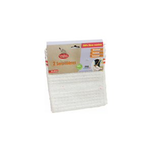 2 serpillières recyclées