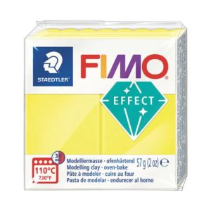 Pâte FIMO – Jaune Fluo 101