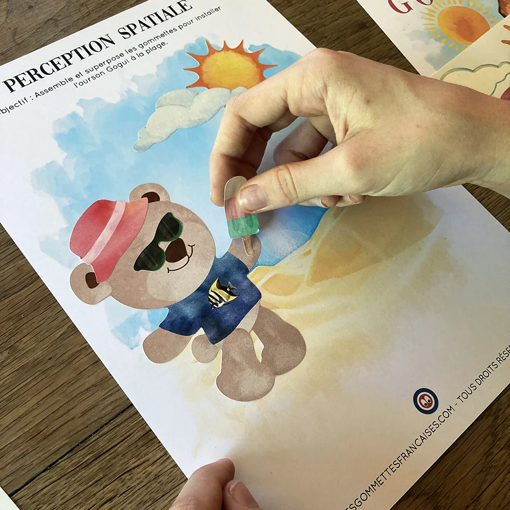 Fichier d’activités de l’été avec gommettes – Version imprimé – Image 4