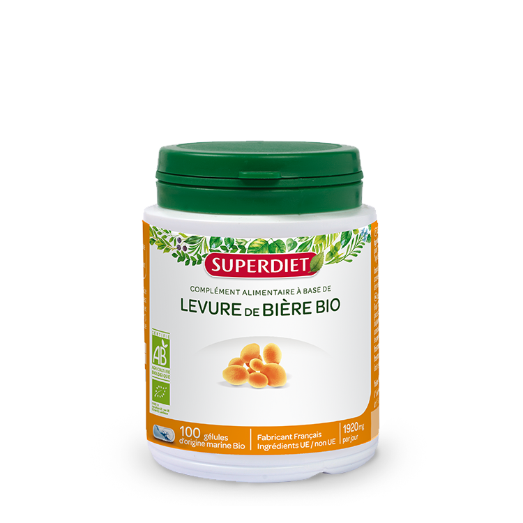 Levure de bière boite de 100 gélules