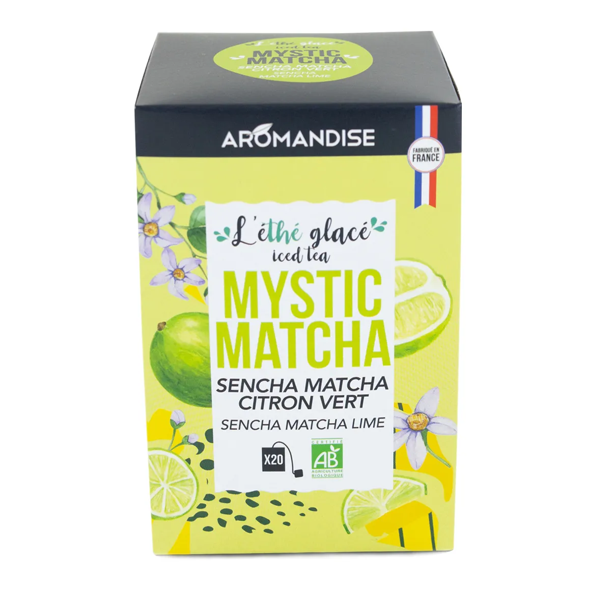 L’éthé glacé Mystic Matcha – Thé glacé Sencha Matcha Citron vert