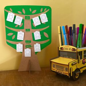 Kit créatif : Mon arbre généalogique à construire