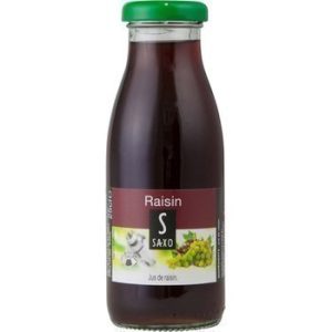 SAXO ; Jus de raisin 25 cl