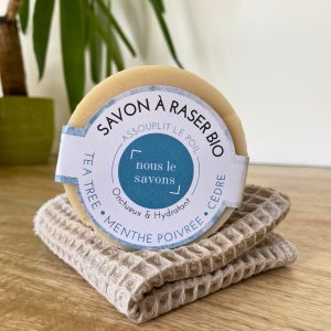 Savon à raser hydratant et bio