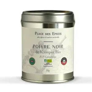 Poivre Noir de Kampot Bio 50g