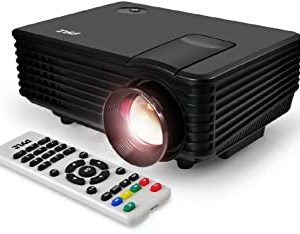 PYLE PRJG88 Vidéoprojecteur Portable Home Cinéma Jeux Vidéo USB HDMI Compatible Mac et PC