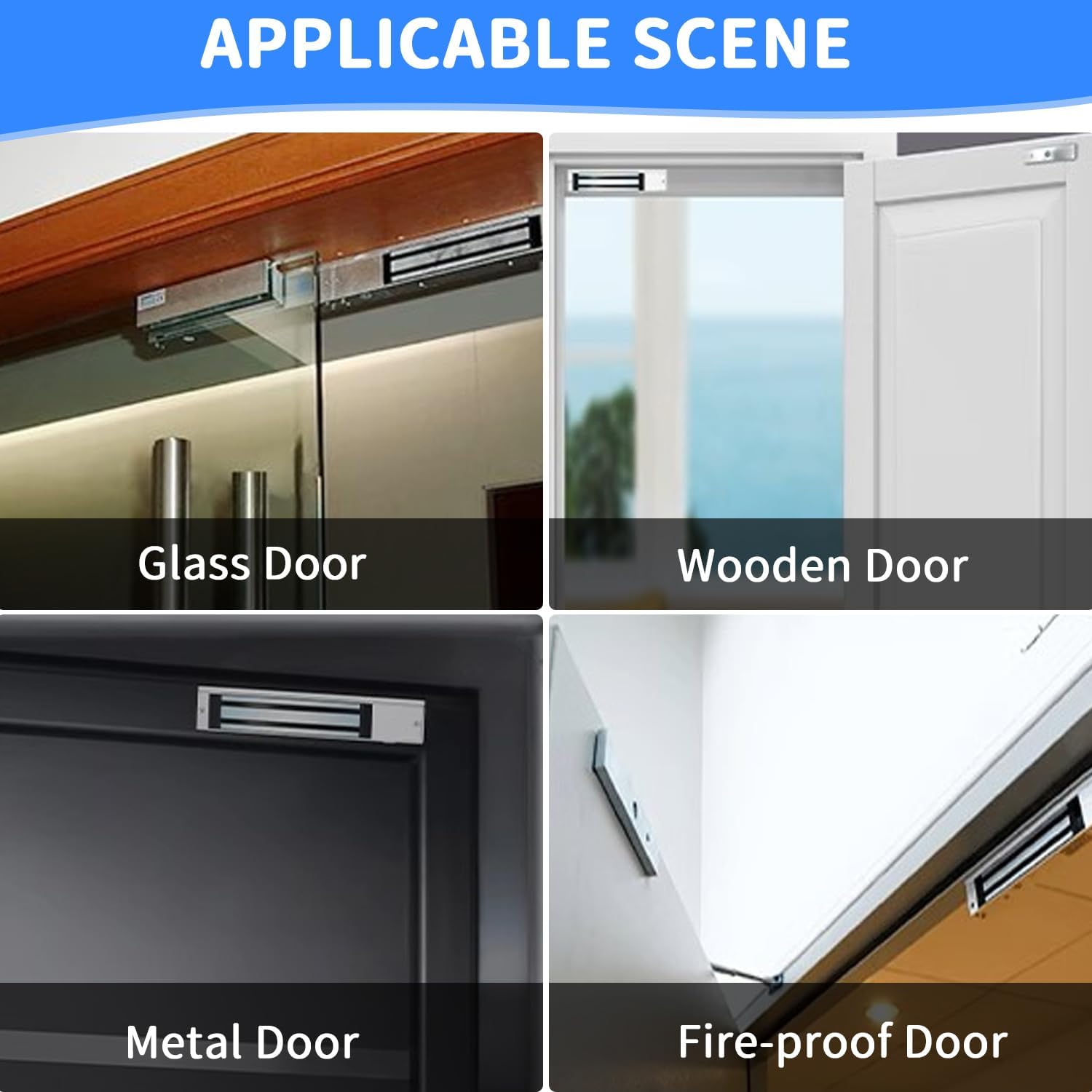 Serrure a ventouse électromagnétique pour porte – Image 5