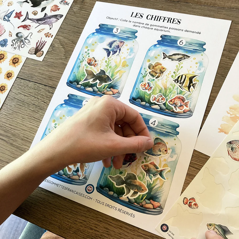 Fichier d’activités de l’été avec gommettes – Version imprimé – Image 2