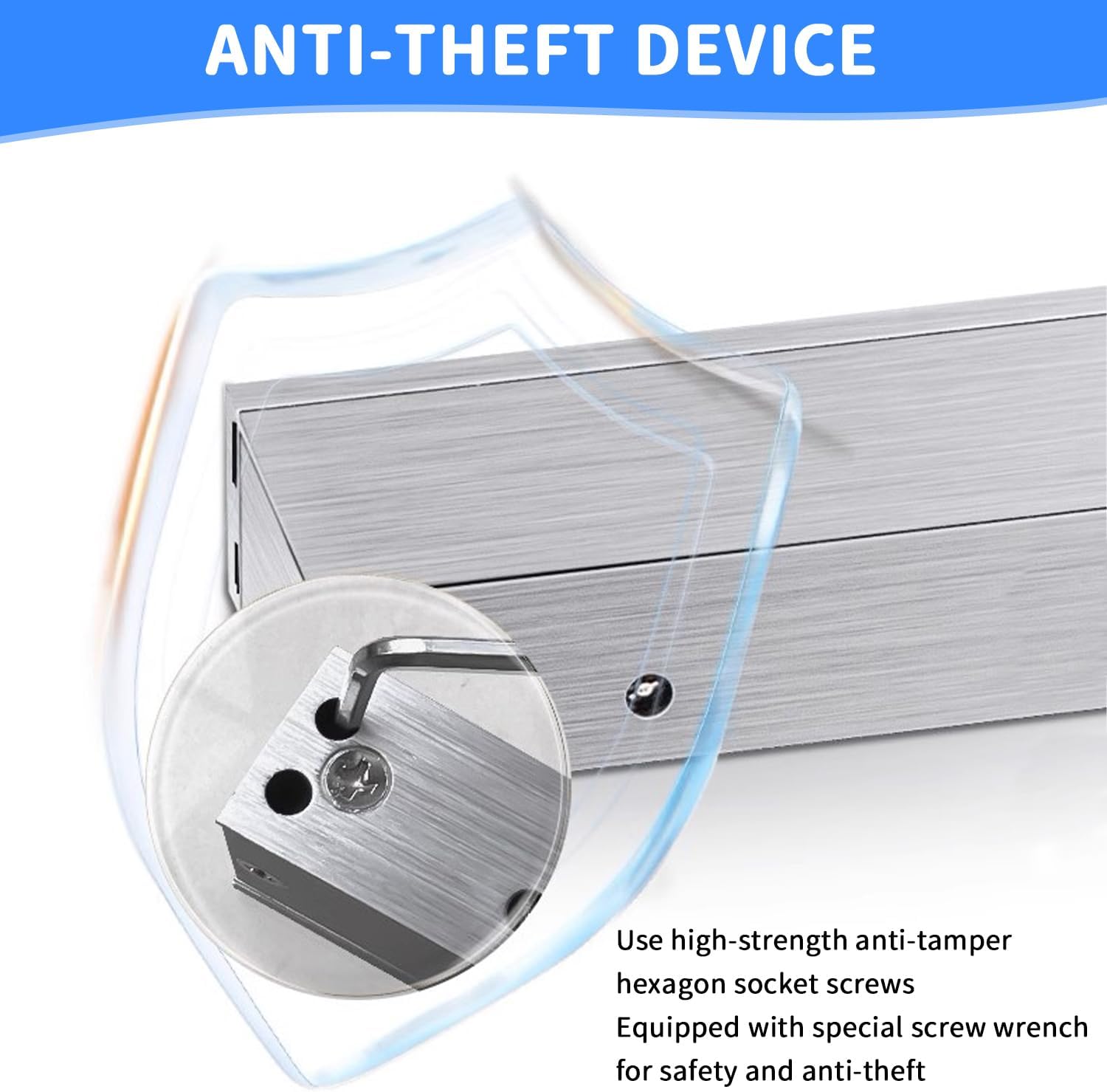 Serrure a ventouse électromagnétique pour porte – Image 3