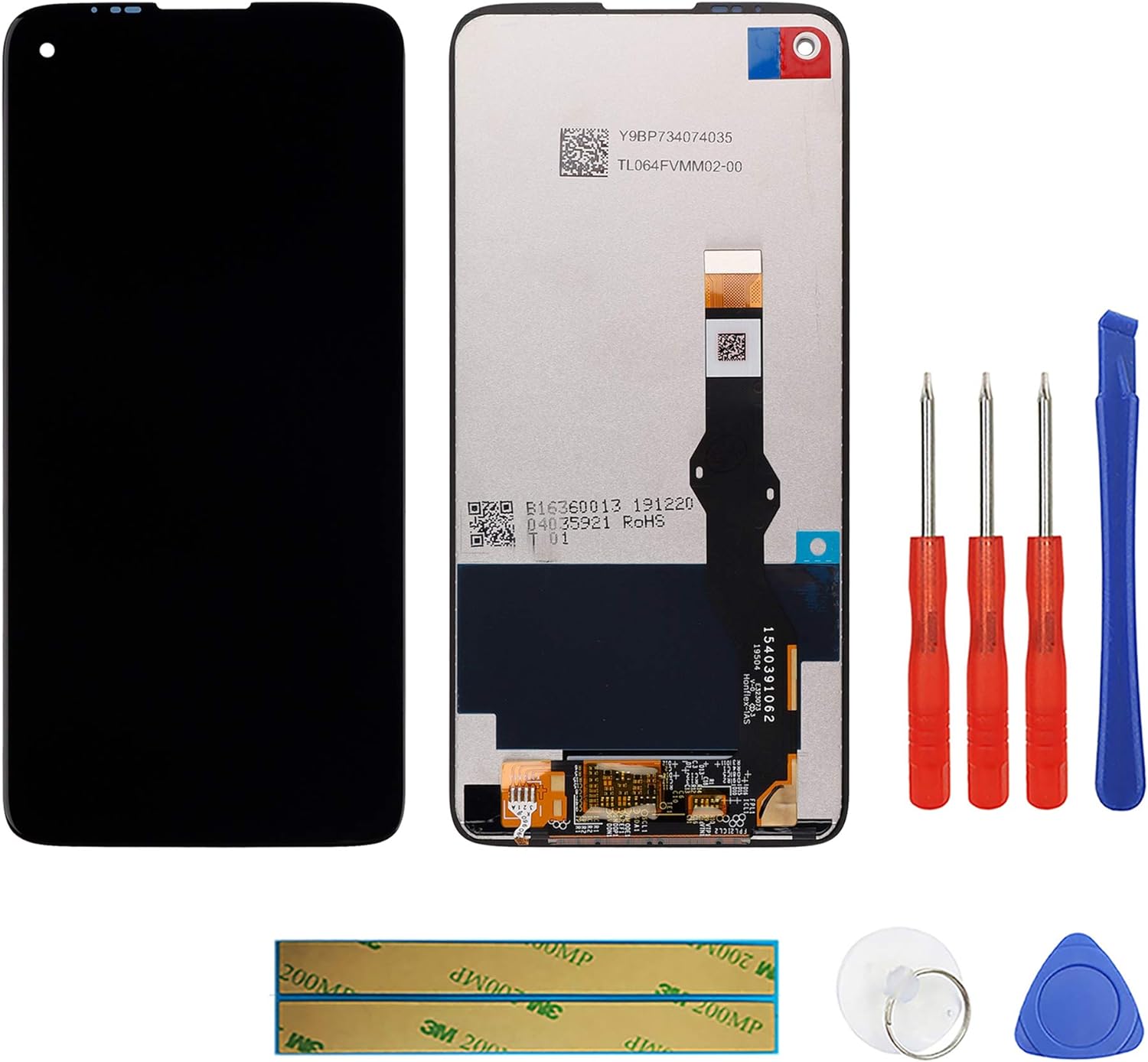 Écran LCD compatible avec Moto G8 Power et Moto G Pro