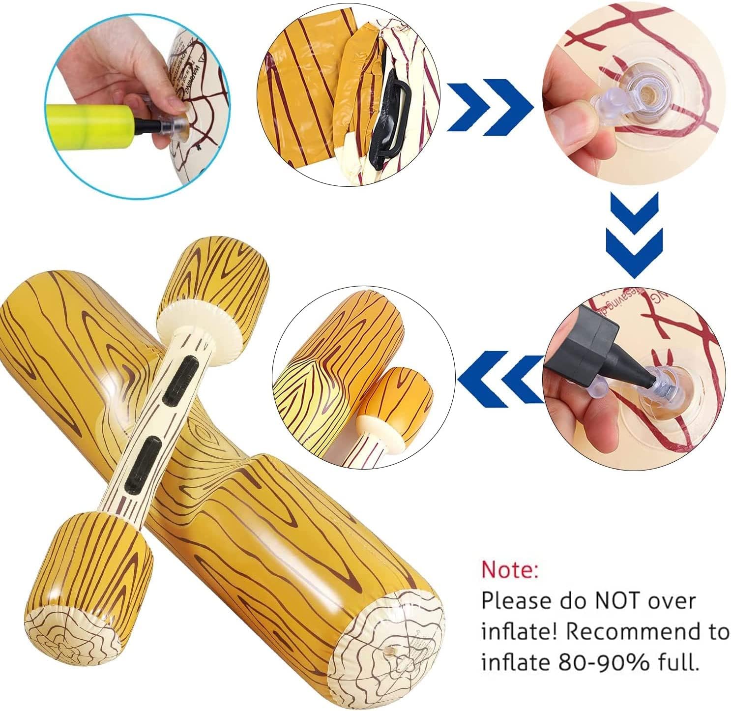 Jouet de piscine gonflable – radeau de bataille – Image 3