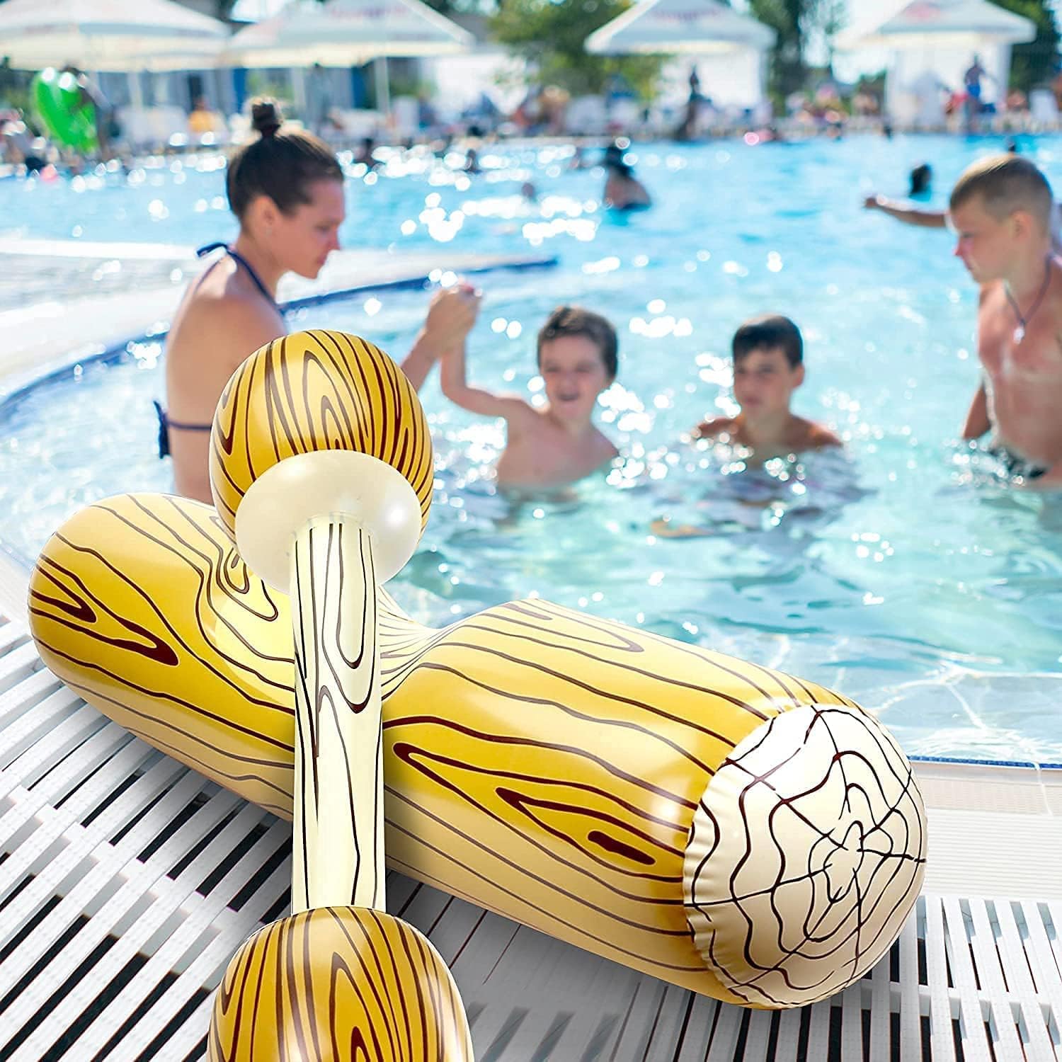 Jouet de piscine gonflable – radeau de bataille – Image 6