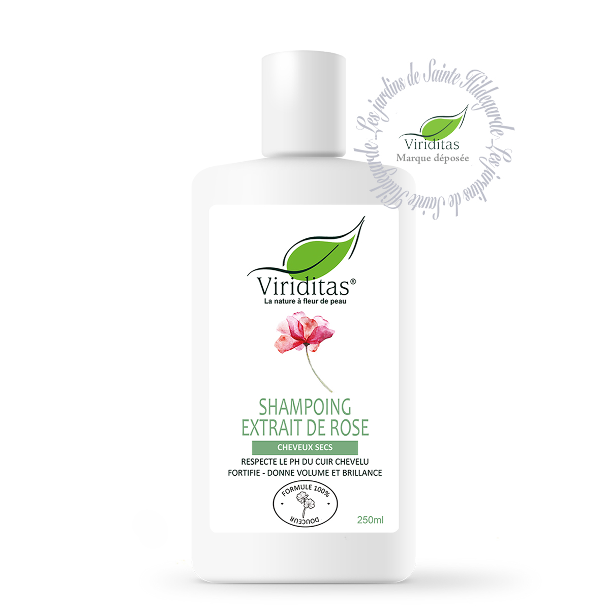 SHAMPOING TRAITANT ROSE CHEVEUX SECS