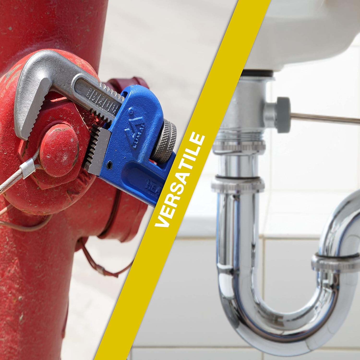 Jeu de clés à tube réglables robustes traitées thermiquement 8″, 10″, 12″, 14″ – Image 6