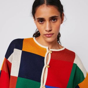 Cardigan Multicolore Coton
