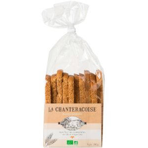 Biscottes bio complète blé et épeautre 280 g