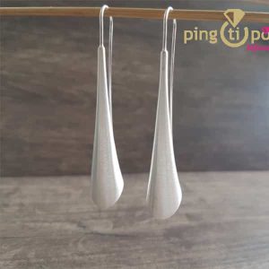 Boucles d&rsquo;oreilles Trompettes en Argent du créateur Kelim Design
