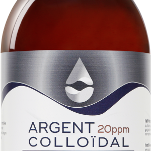 Argent colloïdal 20 PPM flacon 1L