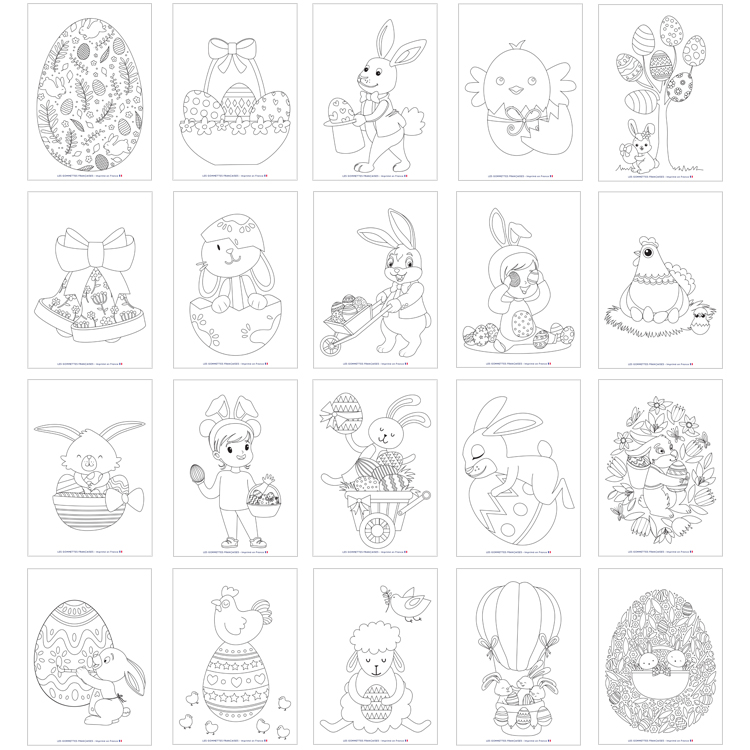 Cahier de coloriage Pâques – Image 8