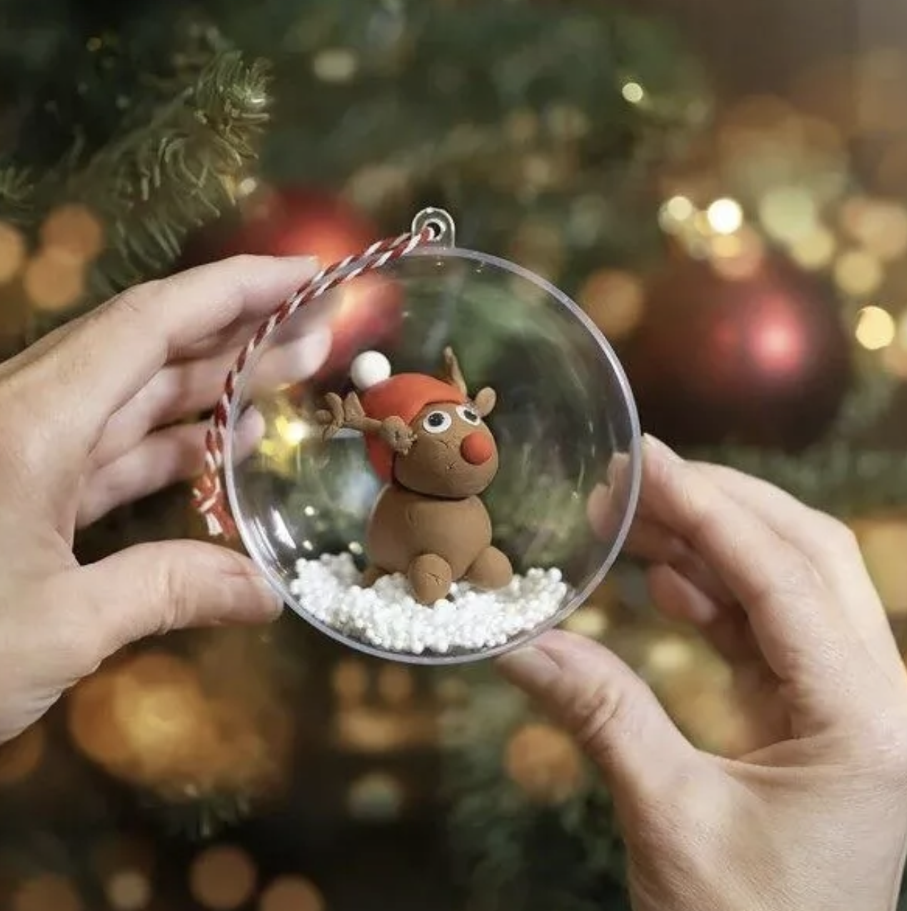 Kit DIY modelage – Boules de Noël – Figurines de Noël – Image 4