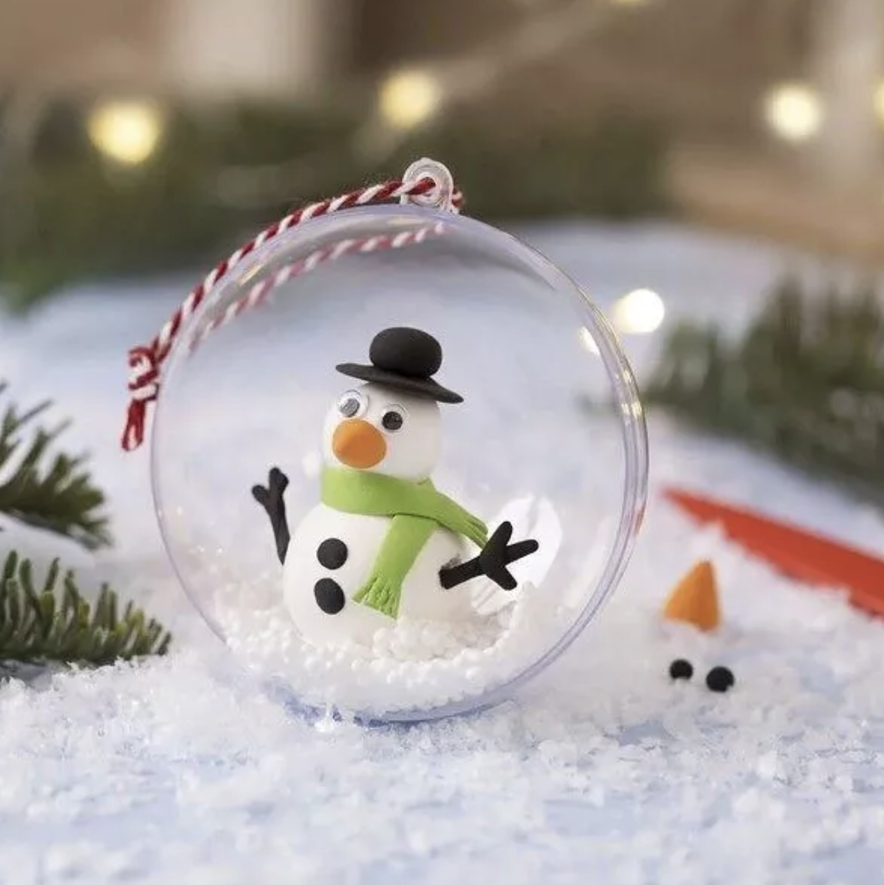 Kit DIY modelage – Boules de Noël – Figurines de Noël – Image 2