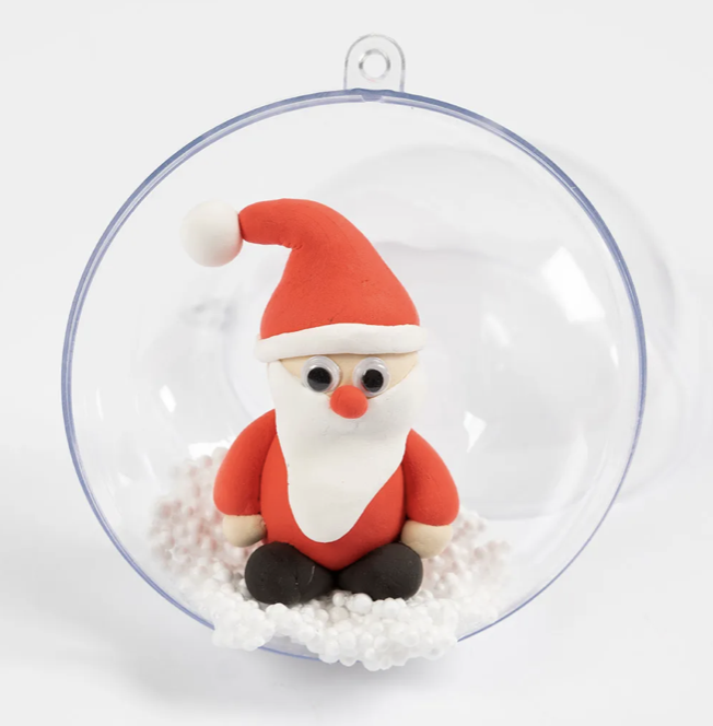 Kit DIY modelage – Boules de Noël – Figurines de Noël – Image 6
