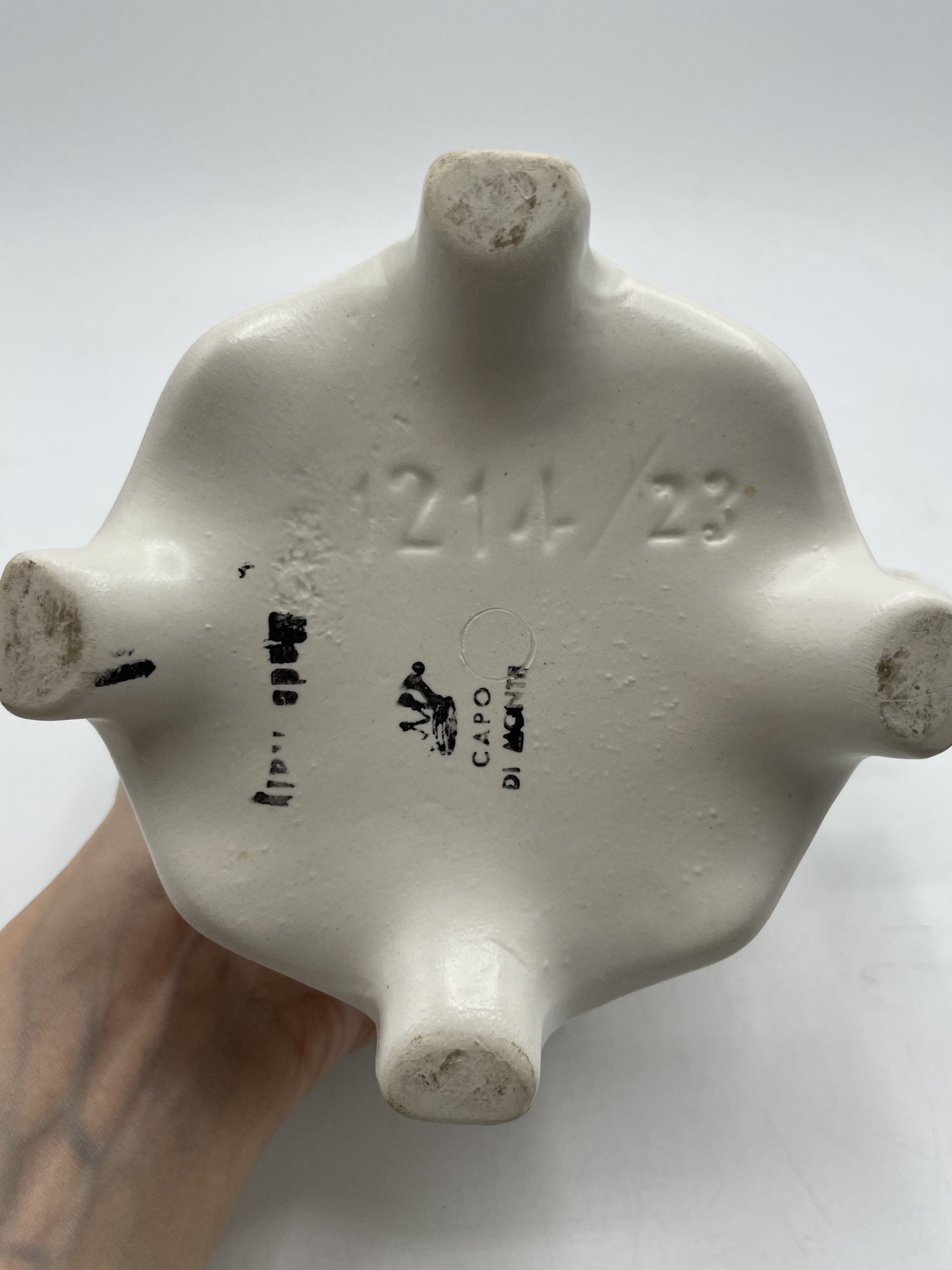 Duo théière et cafetière porcelaine Capodimonte – Image 6