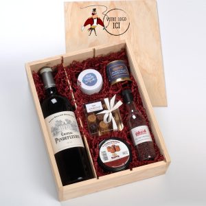 Coffret vin de Bordeaux « Gourmand et Saint-Emilion »