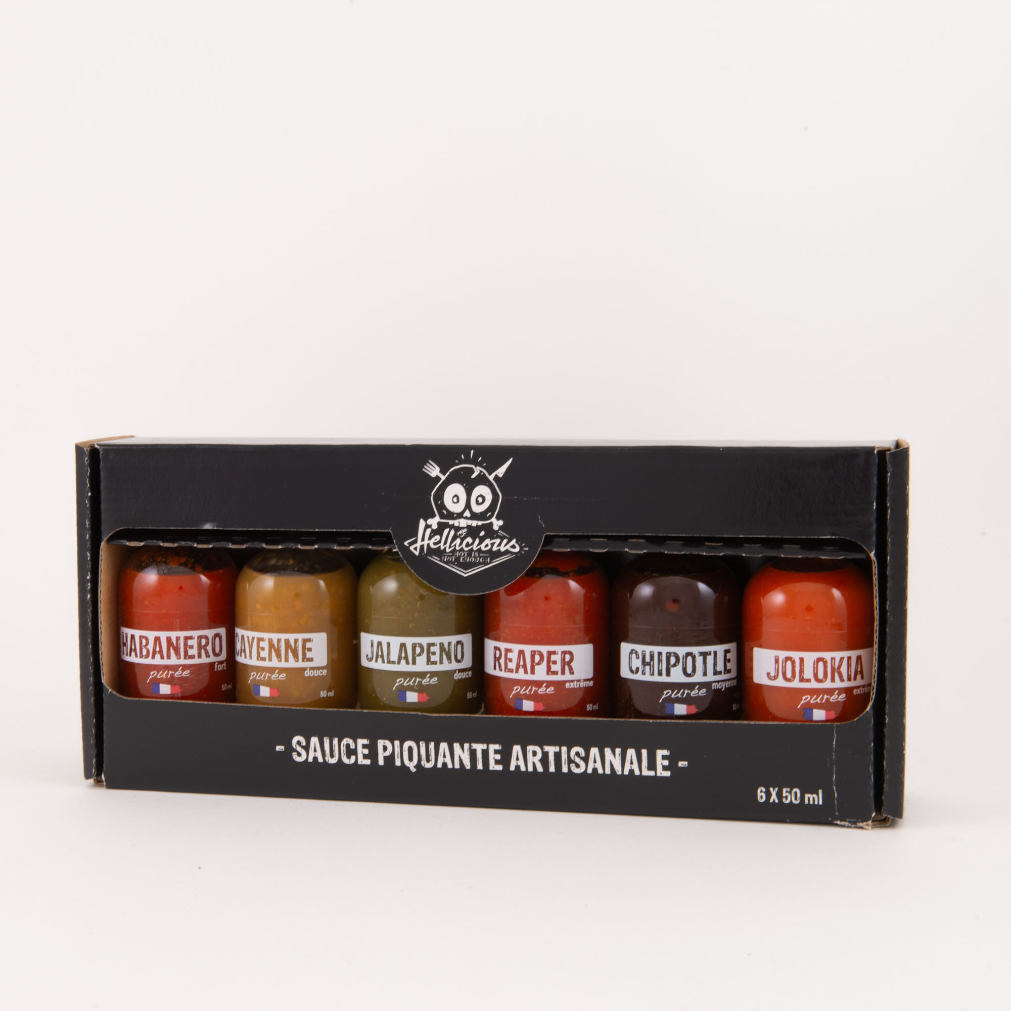 Coffret sauces piquantes artisanales