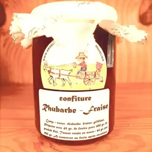 Confiture Fraises – Rhubarbe