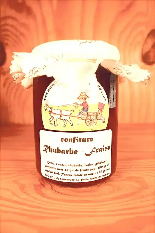 Confiture Fraises – Rhubarbe