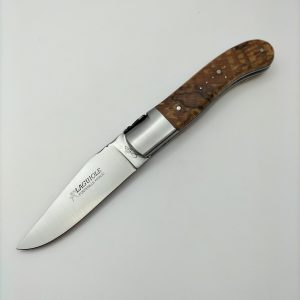 Couteau Pliant Laguiole Gentleman Gilles Hêtre debout