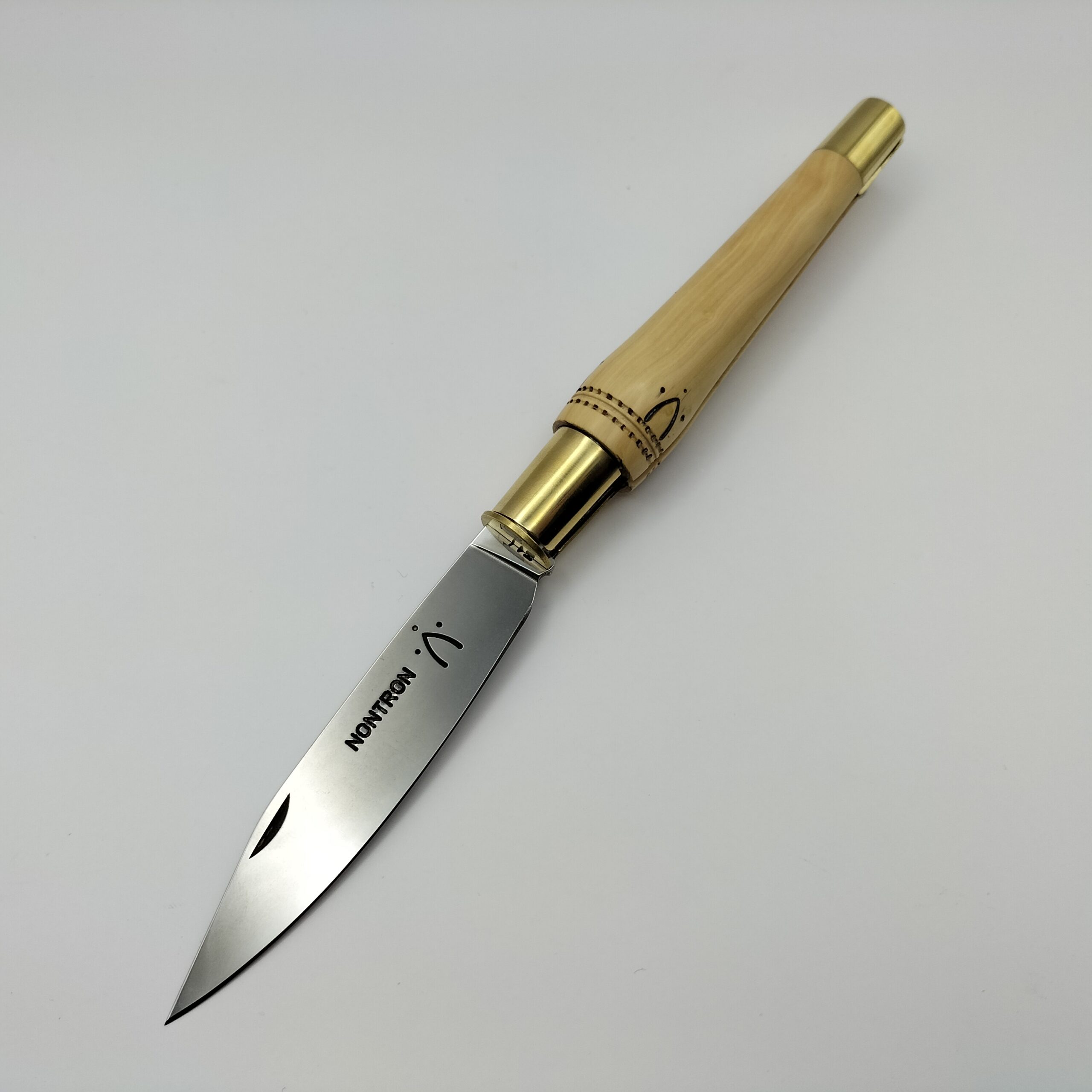 Couteau Pliant Nontron 25 Double Virole 11.5 cm