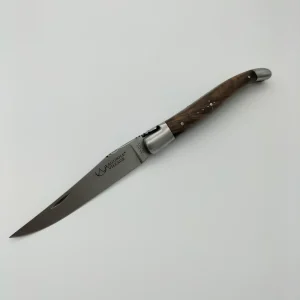 Couteau de Poche Laguiole Plein Manche 12 cm en Noyer