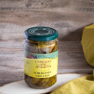 Aubergines grillées en tranches dans l’huile (280g)