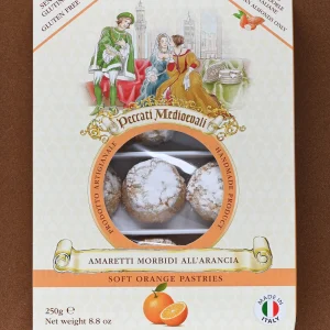 Biscuits amaretti morbidi à l’orange (250g)