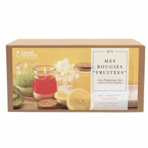 KIT DIY – Coffret « mes bougies fruitées »