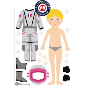 Petite astronaute à habiller