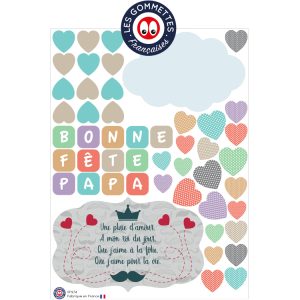 48 gommettes Fête des Pères